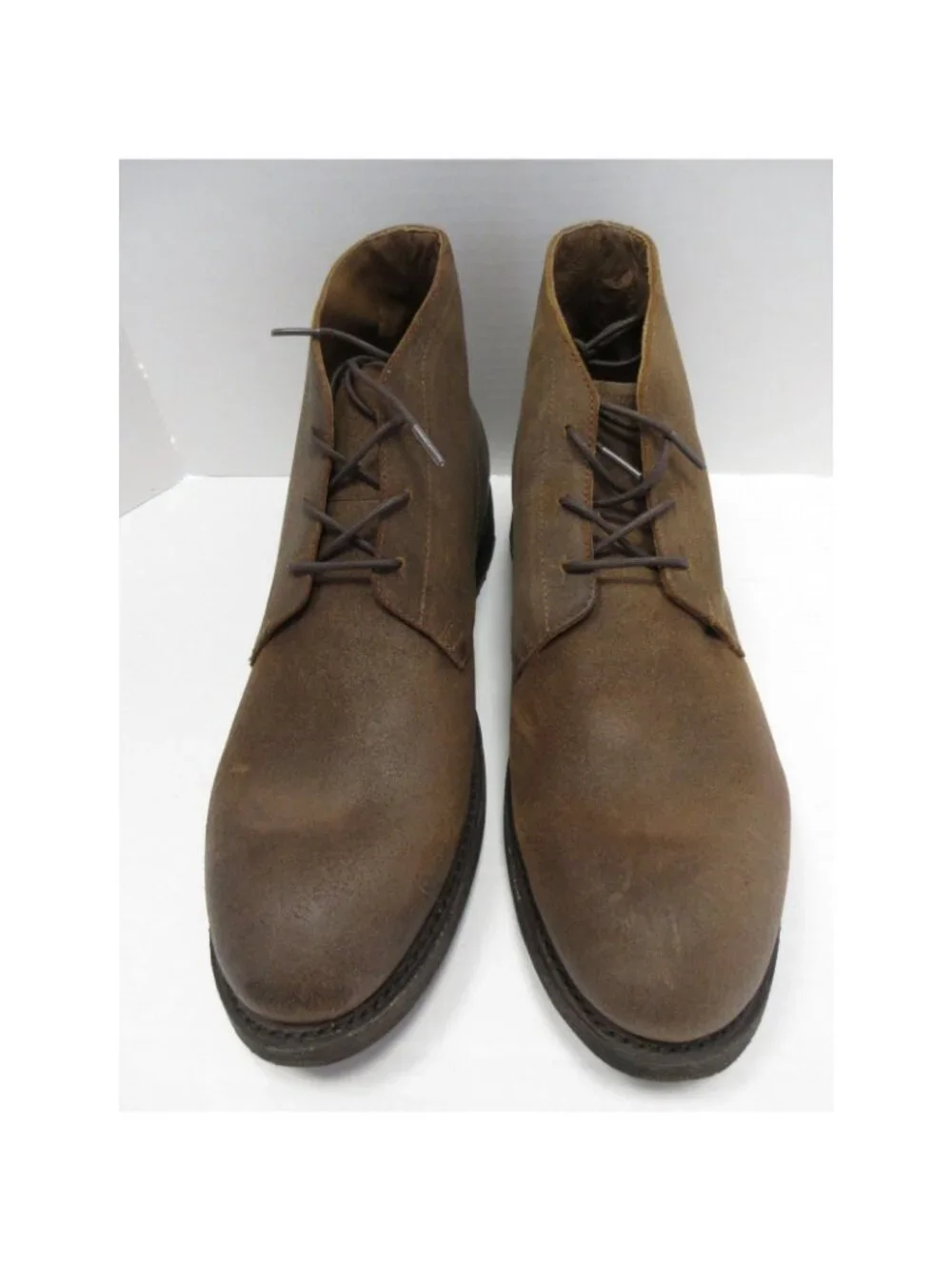 Frye Boots 11 D Bowery Chukka Leather Heritage Rugged Lace Up Lug Sole